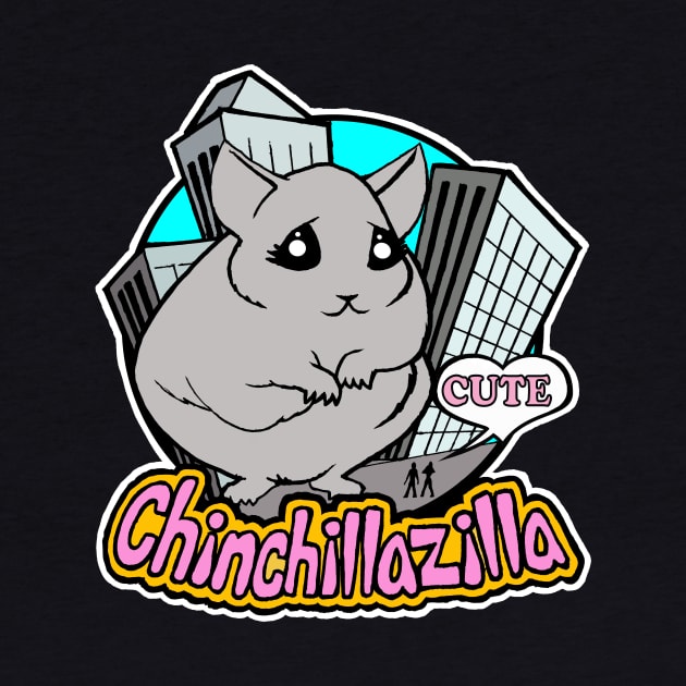 chinchillazilla by thesevereson